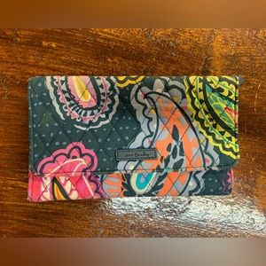 Vera Bradley Wallet with wrist strap